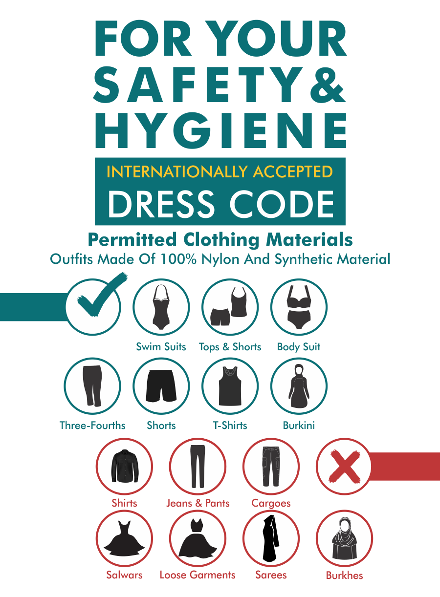 Water World Banners-dress Code